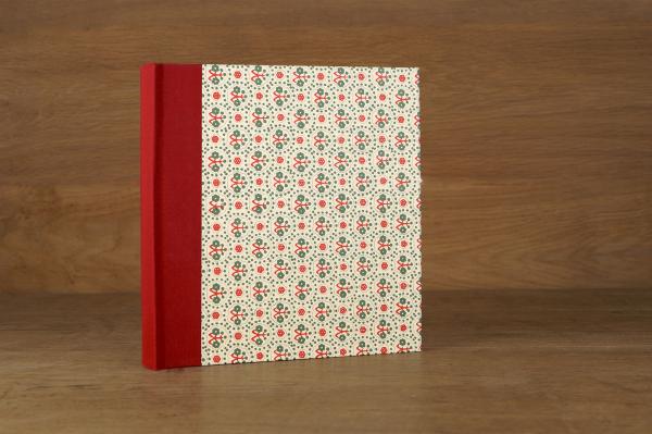 Gundel photo album, green red photo album, classic album